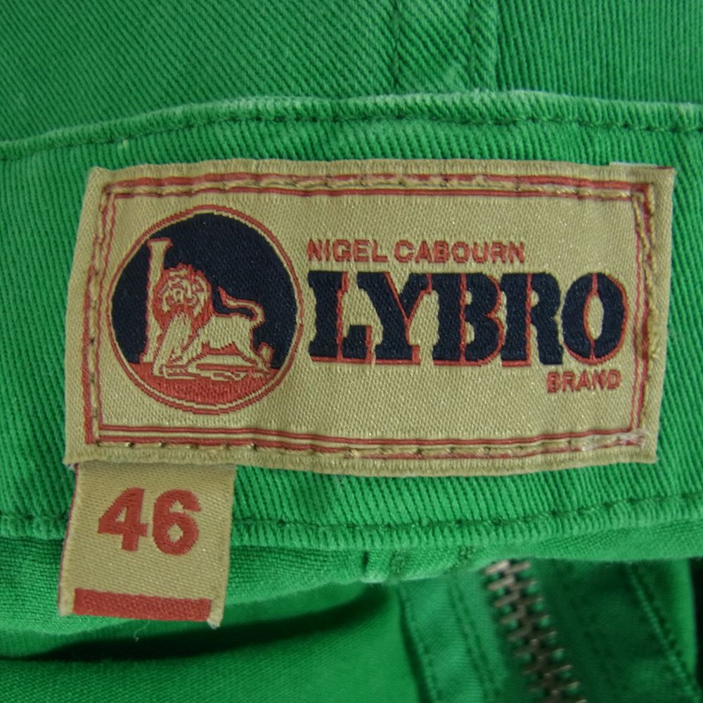 Nigel Cabourn ナイジェルケーボン 8038-13-50500 LYBRO DECK WADER ライブロ オーバーオール グリーン系 46【中古】