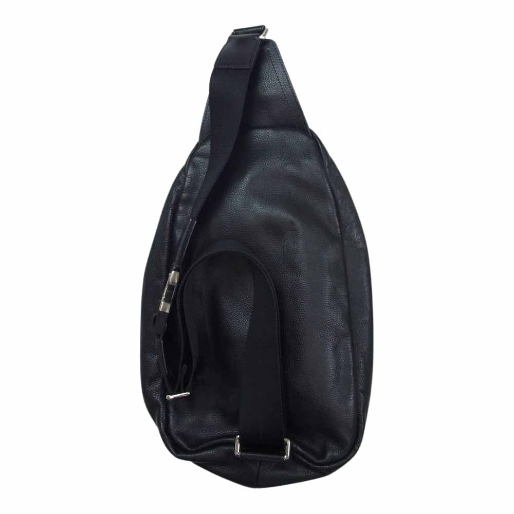 COACH コーチ 70360 トンプソン レザー スリングバッグ クロスボディ ブラック系【中古】