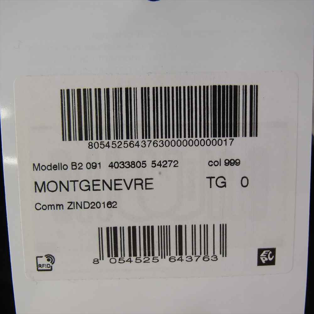 MONCLER モンクレール B20914033805 54272 国内正規品 MONTGENEVRE モンジュネーブル ダウンジャケット ブラック系 XS【中古】