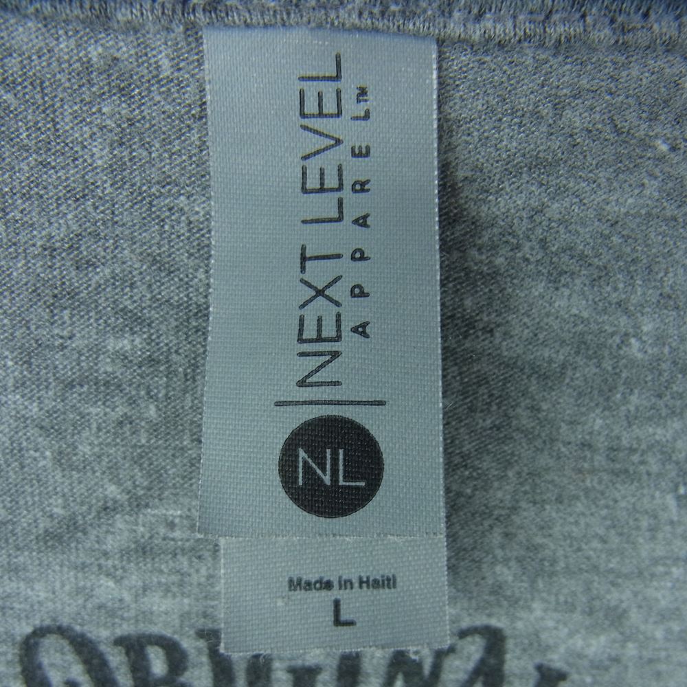 TENDERLOIN テンダーロイン TEE BS ボルネオスカル プリント 半袖 Tシャツ コットン グレー系 L【中古】