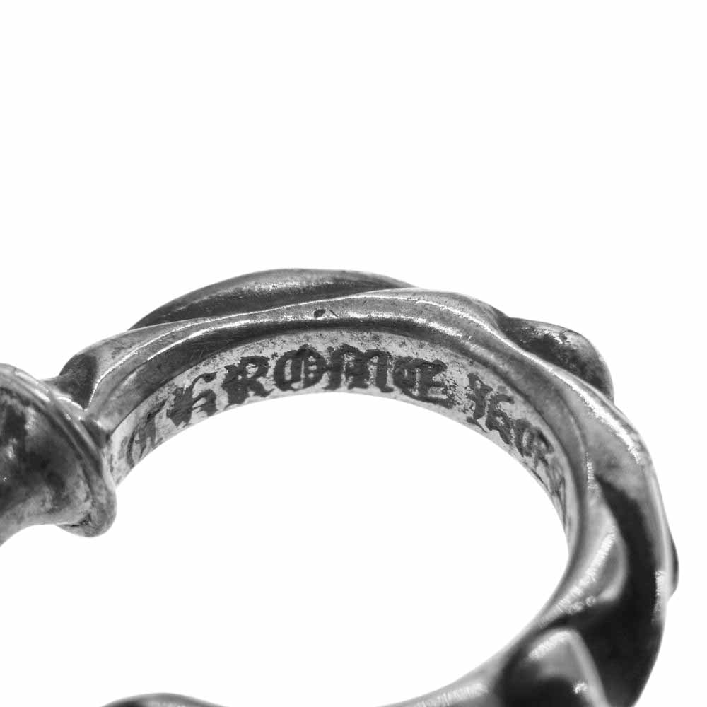 CHROME HEARTS クロムハーツ（原本有） HOOP SCROOL 1 スクロール フープ ピアス【中古】