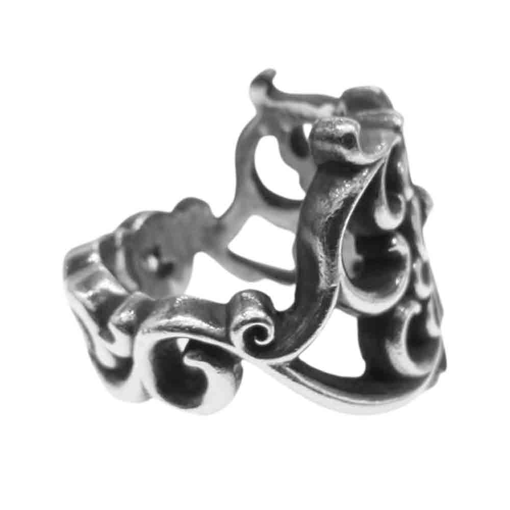 CHROME HEARTS クロムハーツ（原本有） RNG WRAP バタフライ ラップ リング シルバー系 20号【中古】