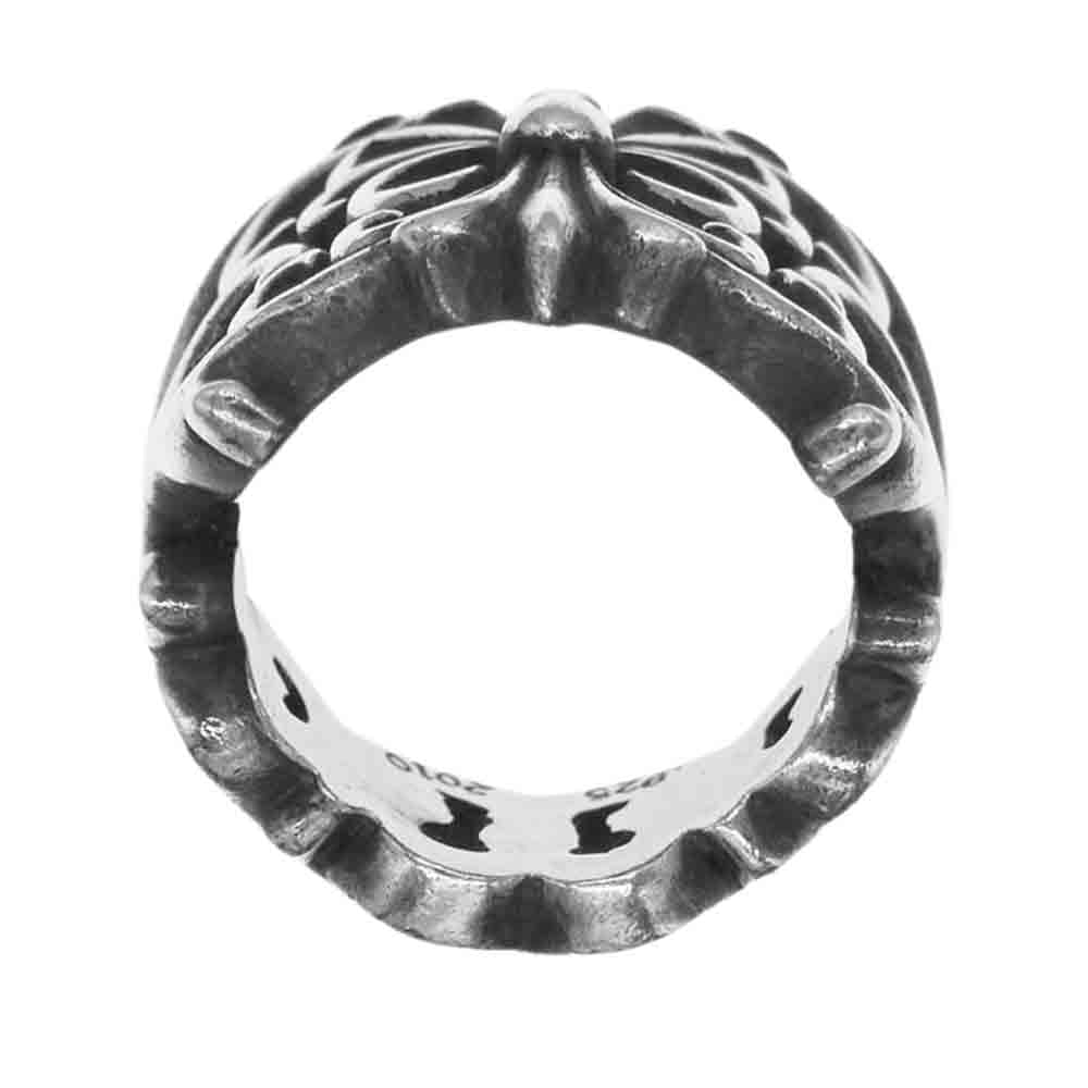 CHROME HEARTS クロムハーツ（原本有） RNG WRAP バタフライ ラップ リング シルバー系 20号【中古】