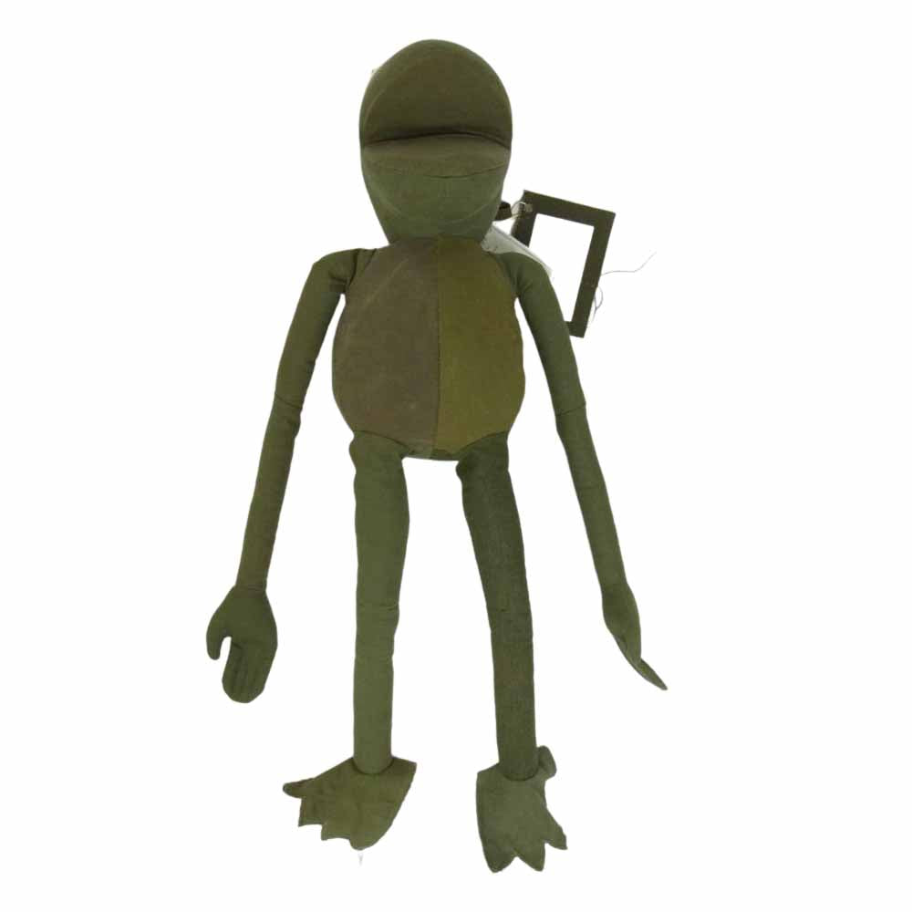 READY MADE レディメイド RE-CO-KH-00-00-17 FROG MAN フロッグマン ハート ぬいぐるみ カーキ系【中古】
