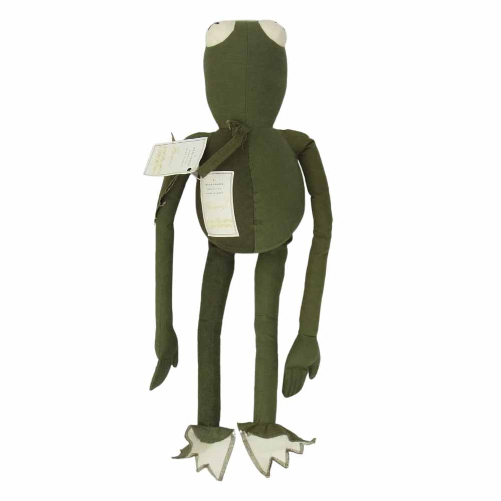 READY MADE レディメイド RE-CO-KH-00-00-17 FROG MAN フロッグマン ハート ぬいぐるみ カーキ系【中古】