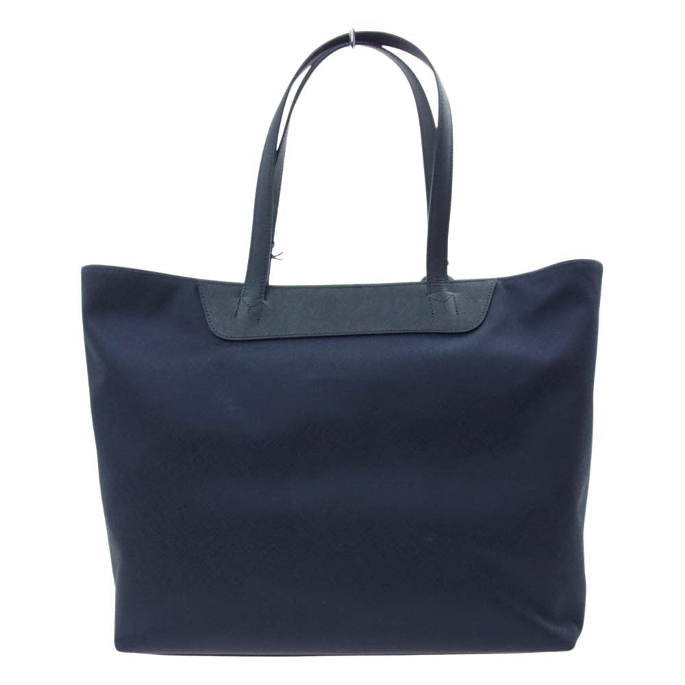 PELLE MORBIDA ペッレモルビダ PMO-CA113 Capitano キャピターノ リモンタ トートバッグ ネイビー×ネイビー ネイビー系【極上美品】【中古】