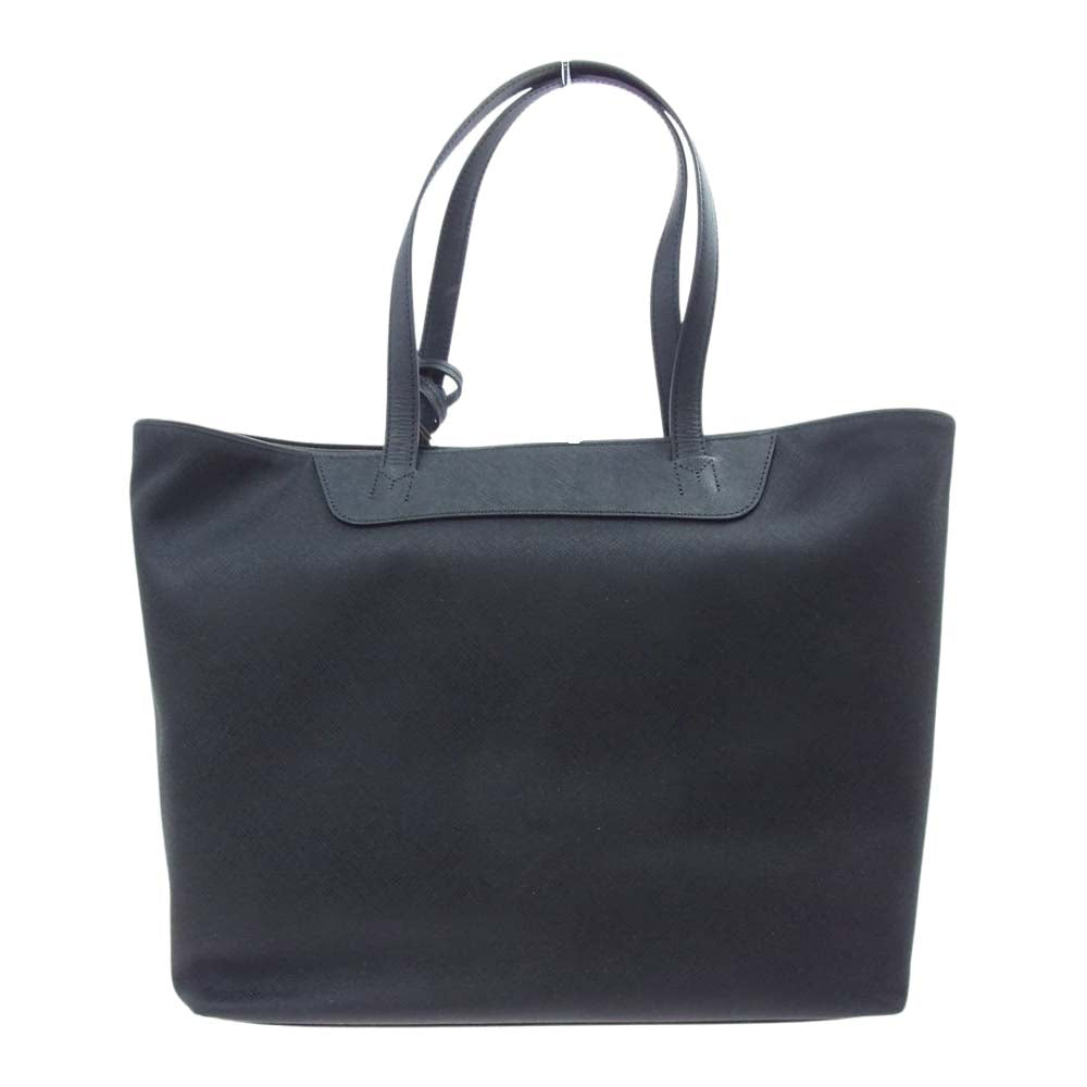 PELLE MORBIDA ペッレモルビダ PMO-CA113 Capitano キャピターノ リモンタ トートバッグ ブラック×ブラック ブラック系【極上美品】【中古】