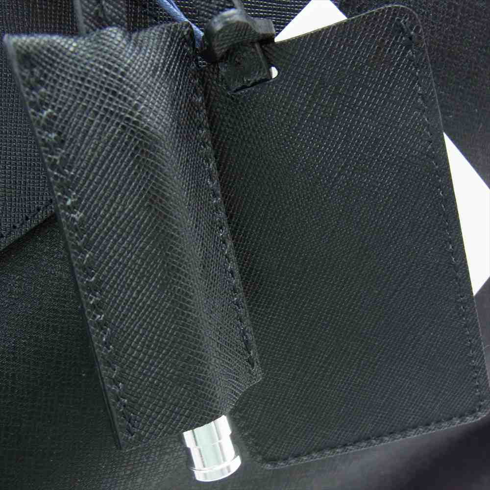 PELLE MORBIDA ペッレモルビダ PMO-CA113 Capitano キャピターノ リモンタ トートバッグ ブラック×ブラック ブラック系【極上美品】【中古】