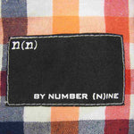 NUMBER(N)INE ナンバーナイン ウェスタン チェック シャツ マルチカラー系 レッド系 2【中古】