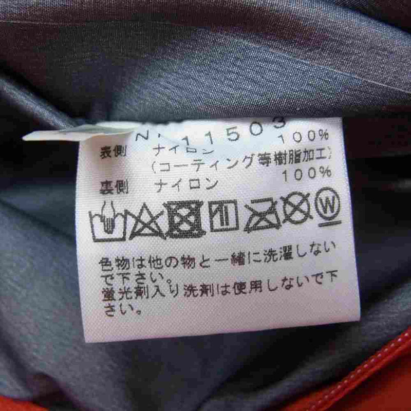 THE NORTH FACE ノースフェイス NP11503 CLIMB LIGHT JACKET クライムライト ジャケット オレンジ系 M【中古】