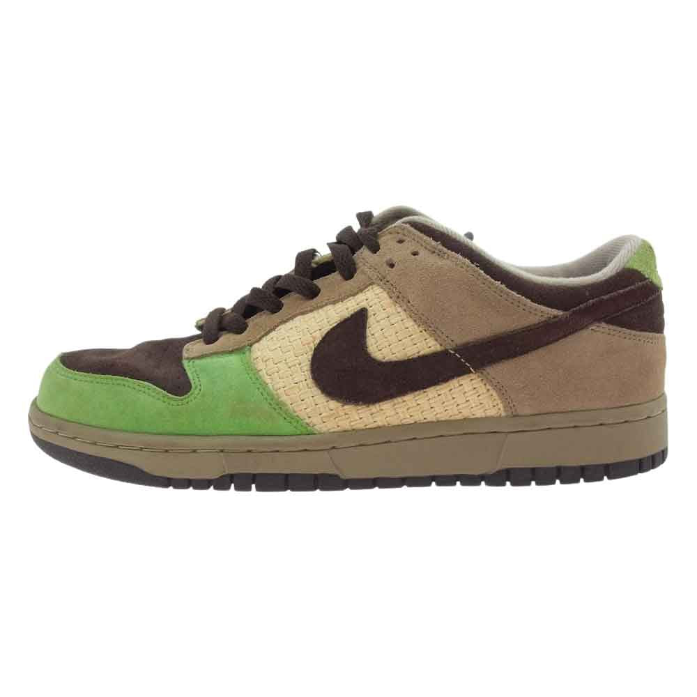 NIKE ナイキ 310661-221 KICKS-HI DUNK LOW KICKS HAWAII ダンク ロー キックス ハワイ ブラウン系 27cm【中古】