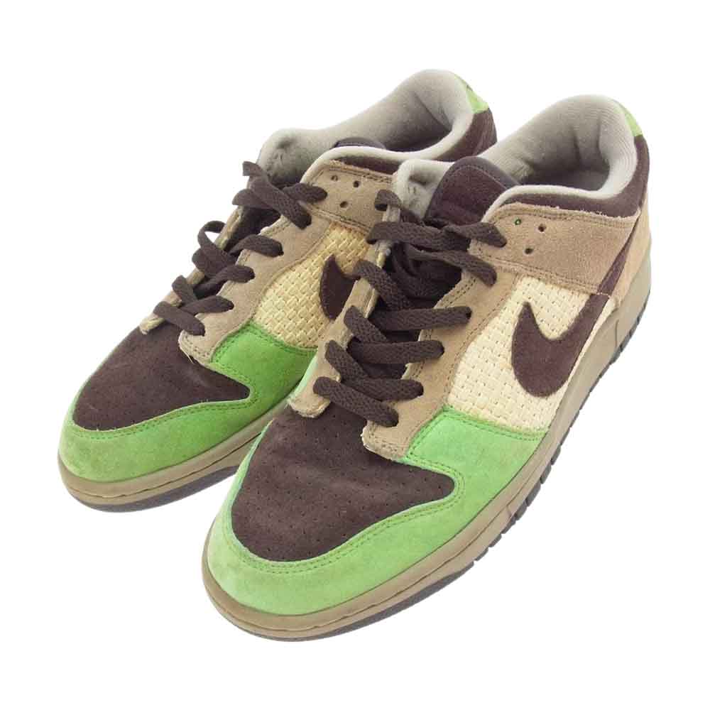 NIKE ナイキ 310661-221 KICKS-HI DUNK LOW KICKS HAWAII ダンク ロー キックス ハワイ ブラウン系 27cm【中古】