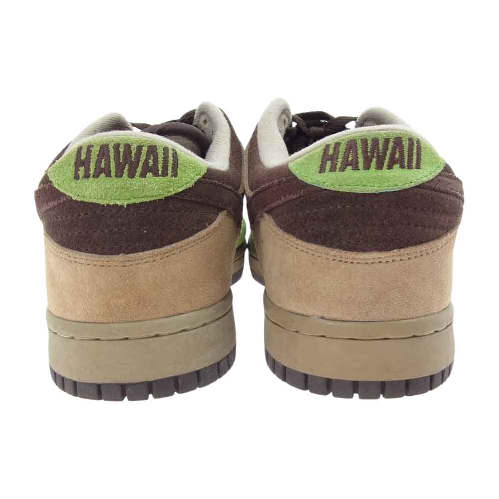 NIKE ナイキ 310661-221 KICKS-HI DUNK LOW KICKS HAWAII ダンク ロー キックス ハワイ ブラウン系 27cm【中古】