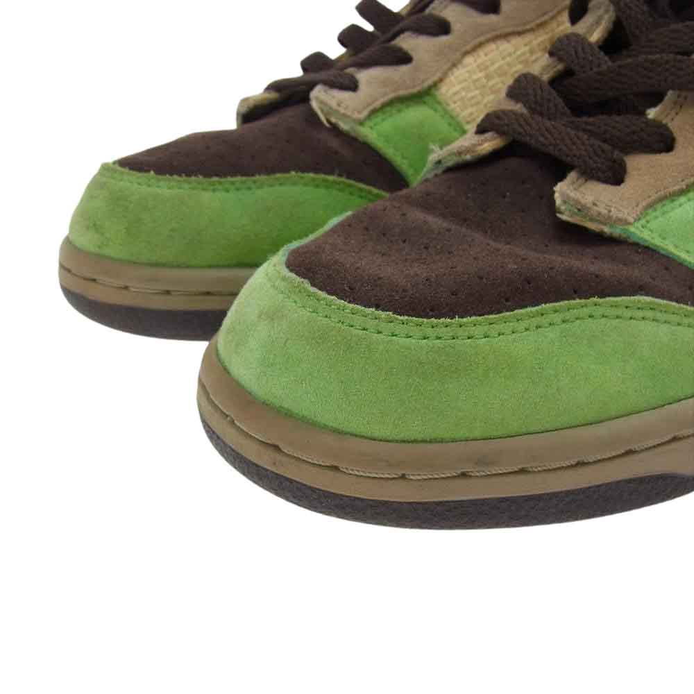 NIKE ナイキ 310661-221 KICKS-HI DUNK LOW KICKS HAWAII ダンク ロー キックス ハワイ ブラウン系 27cm【中古】