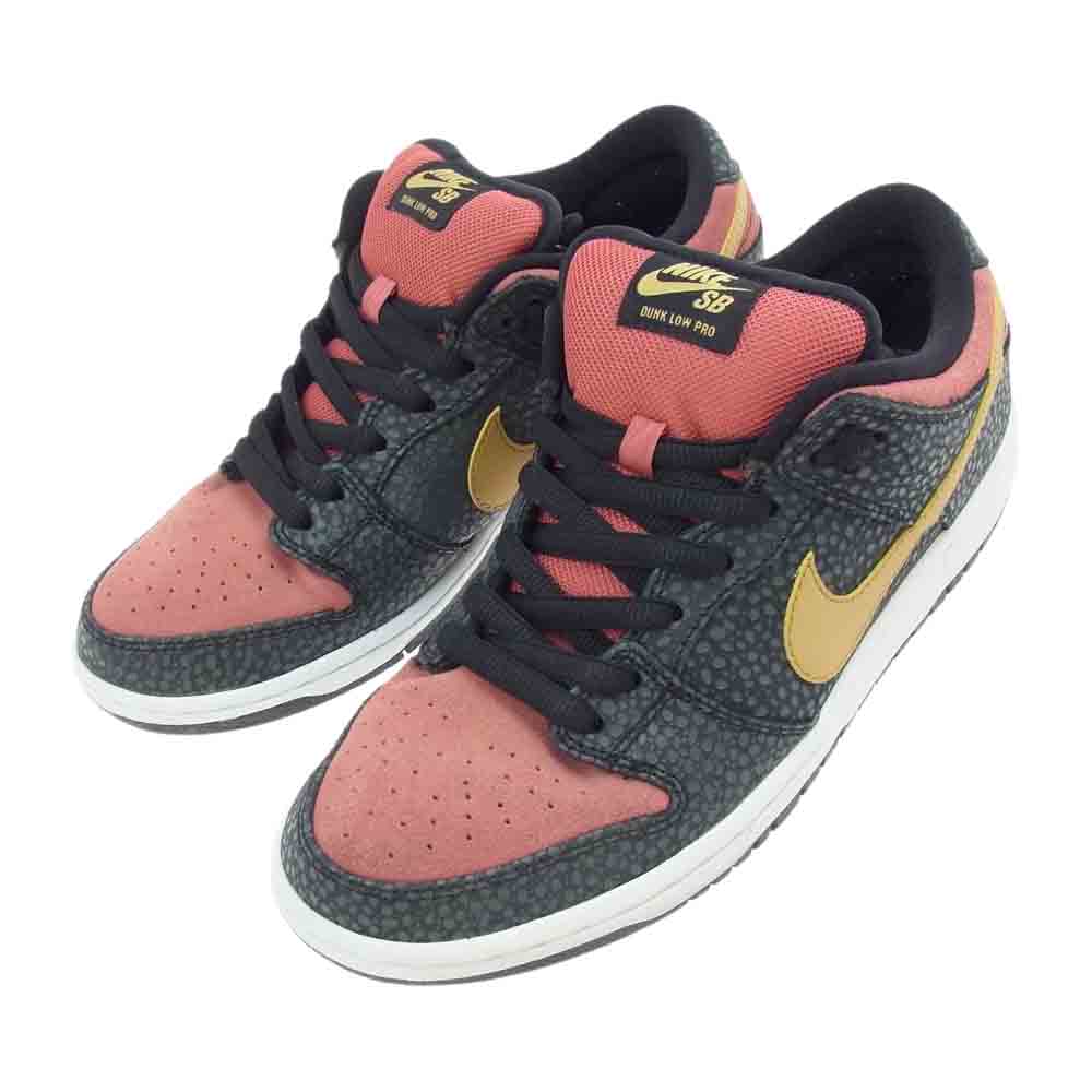 NIKE ナイキ 2013 504750-076 DUNK LOW PREMIUM SB QS BROOKLYN PROJECTS WALK OF FAME ダークグレー系 ピンク系 27.5【中古】