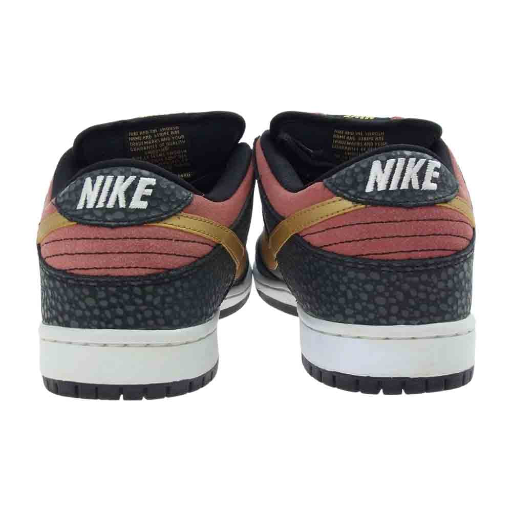 NIKE ナイキ 2013 504750-076 DUNK LOW PREMIUM SB QS BROOKLYN PROJECTS WALK OF FAME ダークグレー系 ピンク系 27.5【中古】