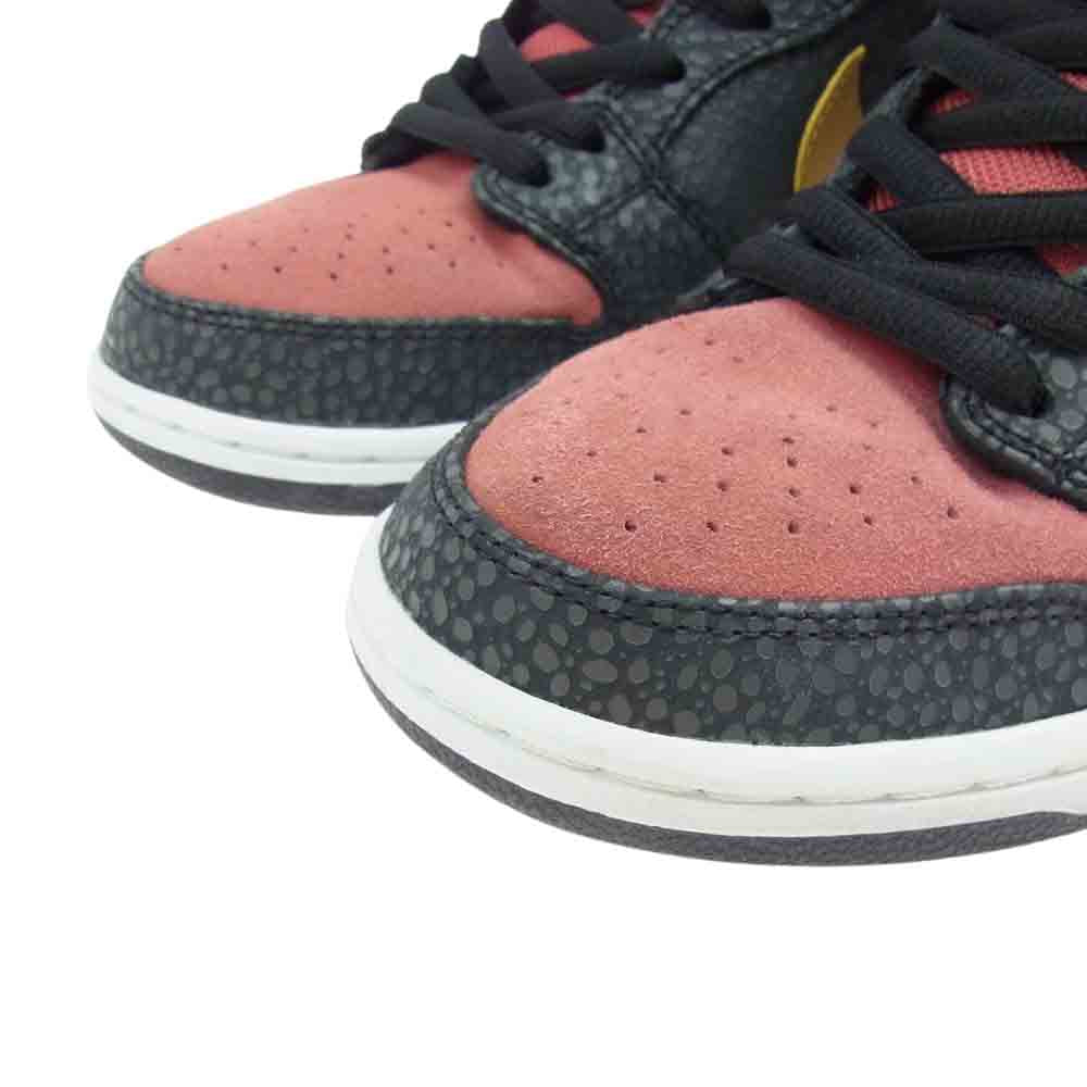NIKE ナイキ 2013 504750-076 DUNK LOW PREMIUM SB QS BROOKLYN PROJECTS WALK OF FAME ダークグレー系 ピンク系 27.5【中古】