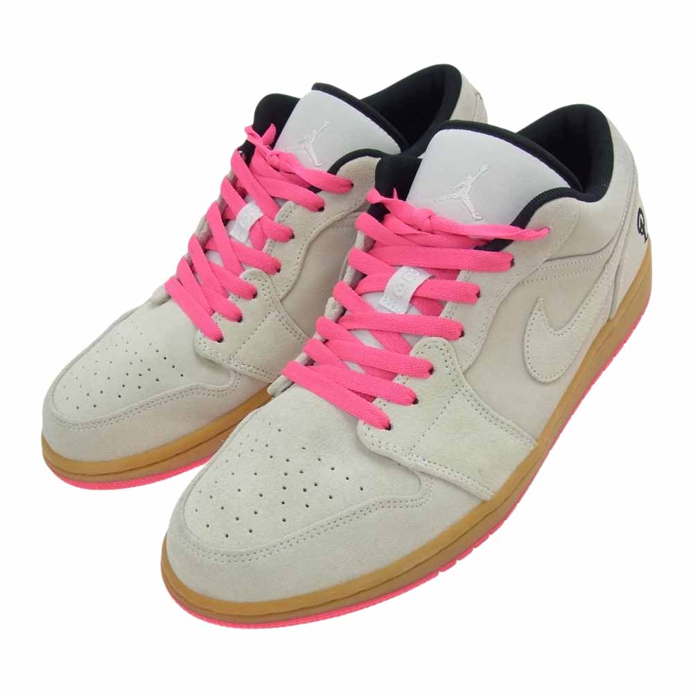NIKE ナイキ CQ3587-119 AIR JORDAN 1 LOW SP Sneaker Politics エアジョーダン ロー スニーカー ポリティクス ベージュ系 11【美品】【中古】