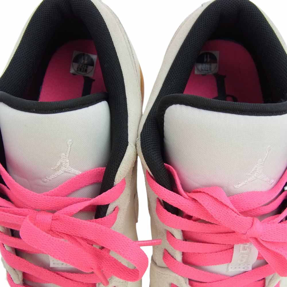 NIKE ナイキ CQ3587-119 AIR JORDAN 1 LOW SP Sneaker Politics エアジョーダン ロー スニーカー ポリティクス ベージュ系 11【美品】【中古】