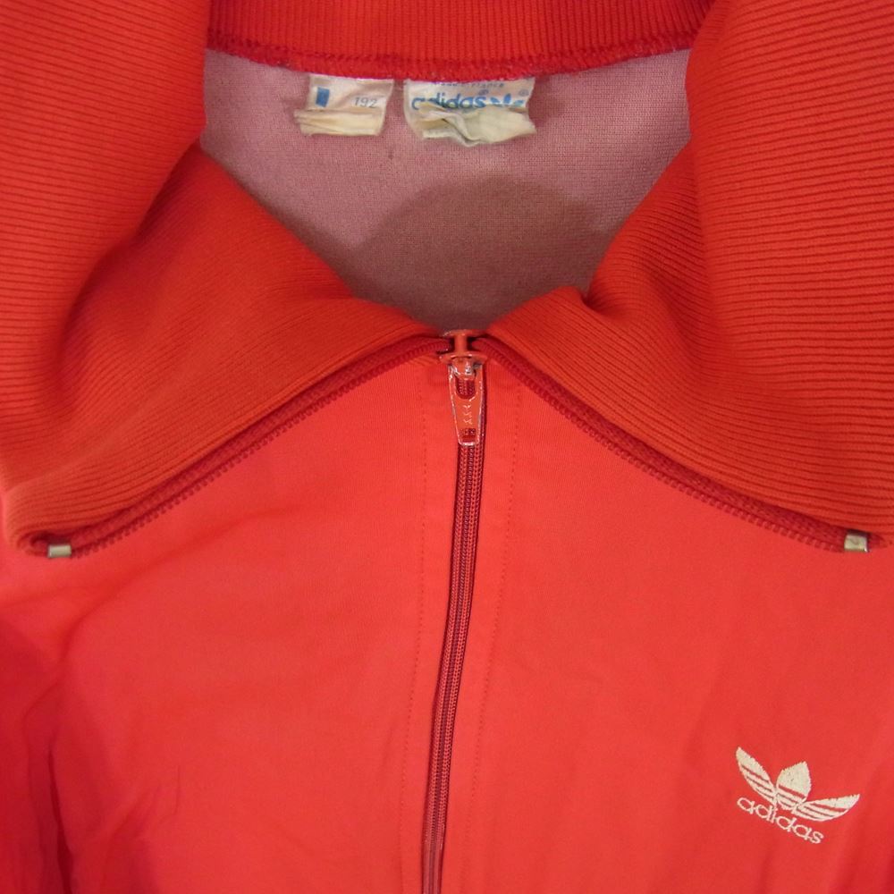 adidas アディダス フランス製 VENTEジャージ ヴィンテージ ビンテージ vintage レッド系【中古】