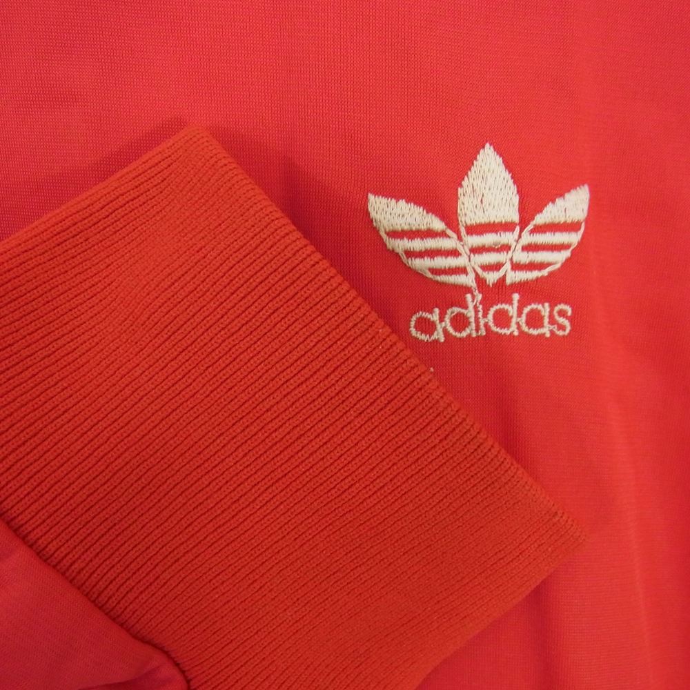 adidas アディダス フランス製 VENTEジャージ ヴィンテージ ビンテージ vintage レッド系【中古】
