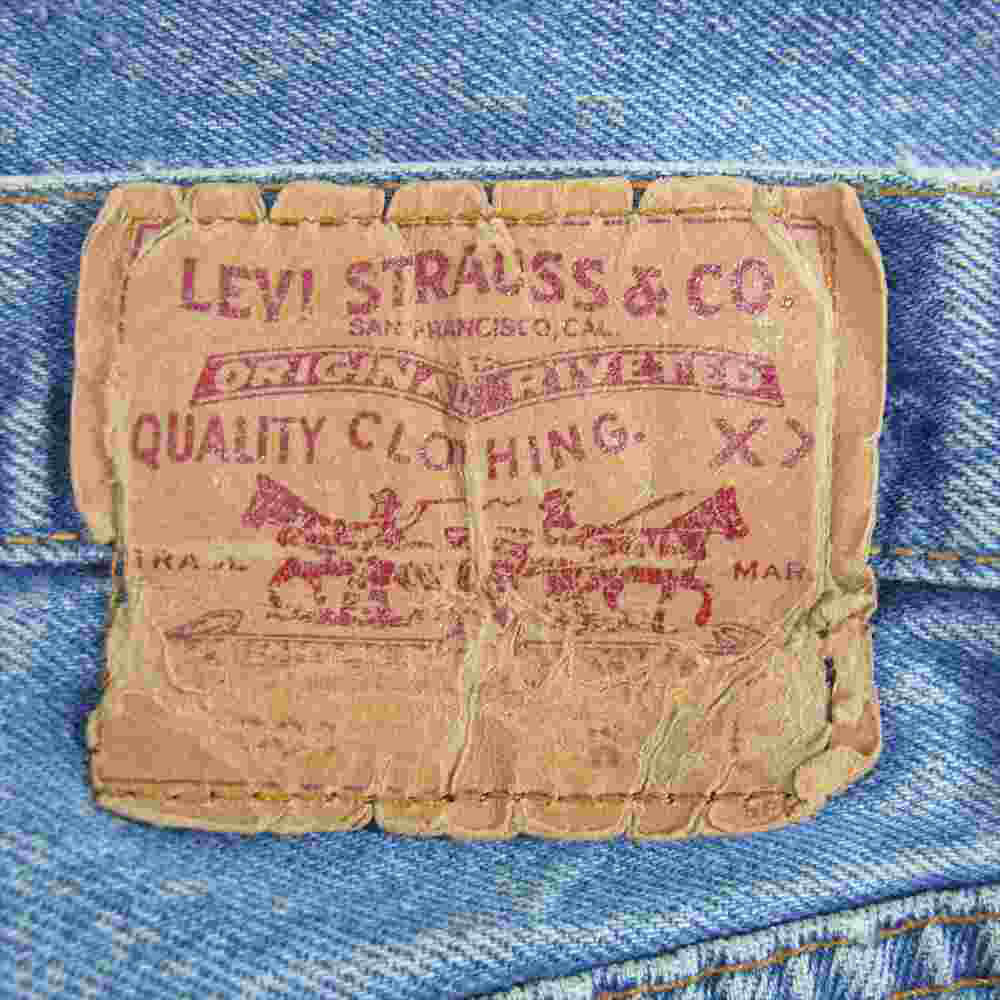 WIND AND SEA ウィンダンシー WDS-RMK-03 × Levi's リーバイス 大阪限定 WDS DENIM デニム パンツ インディゴブルー系 L【中古】