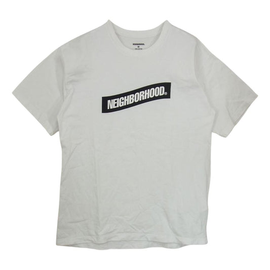 NEIGHBORHOOD ネイバーフッド 202PCNH-ST07 DISTORTION-2 C-TEE ディストーション 半袖 Tシャツ ホワイト系 M【中古】