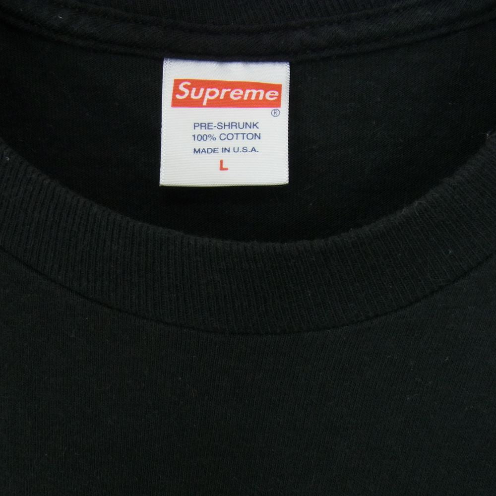 Supreme シュプリーム 21AW Samurai Tee サムライ Tシャツ ブラック系 L【中古】