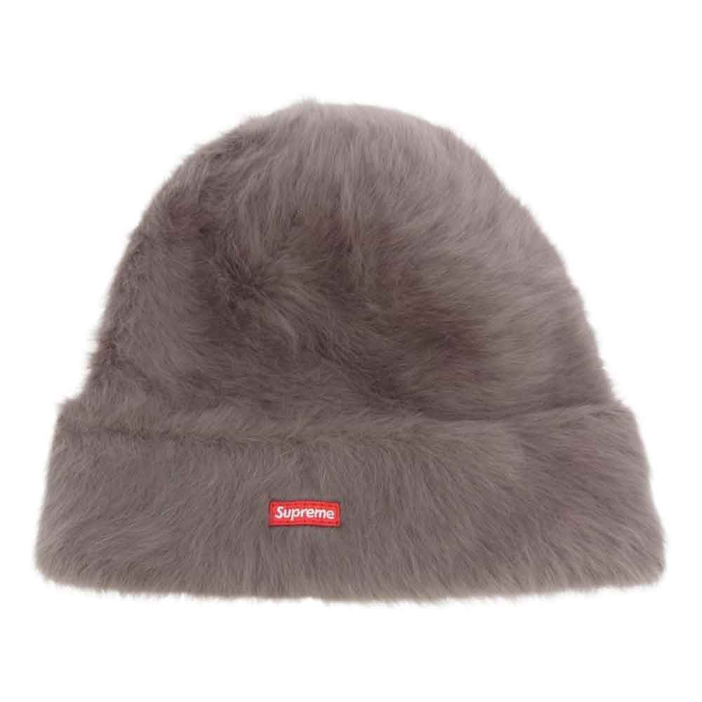Supreme シュプリーム 21AW × Kangol カンゴール Furgora Beanie ファーゴラ ビーニー 帽子 ライトブラウン系【美品】【中古】