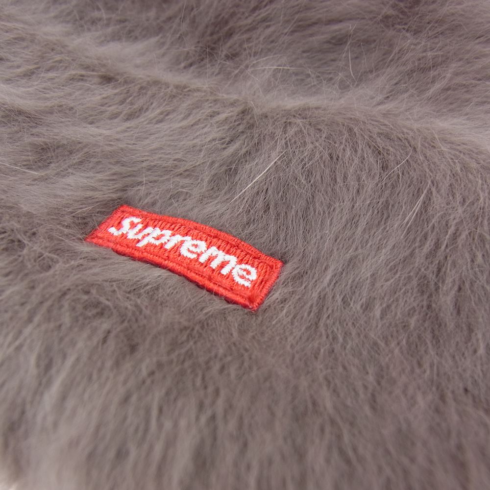 Supreme シュプリーム 21AW × Kangol カンゴール Furgora Beanie ファーゴラ ビーニー 帽子 ライトブラウン系【美品】【中古】