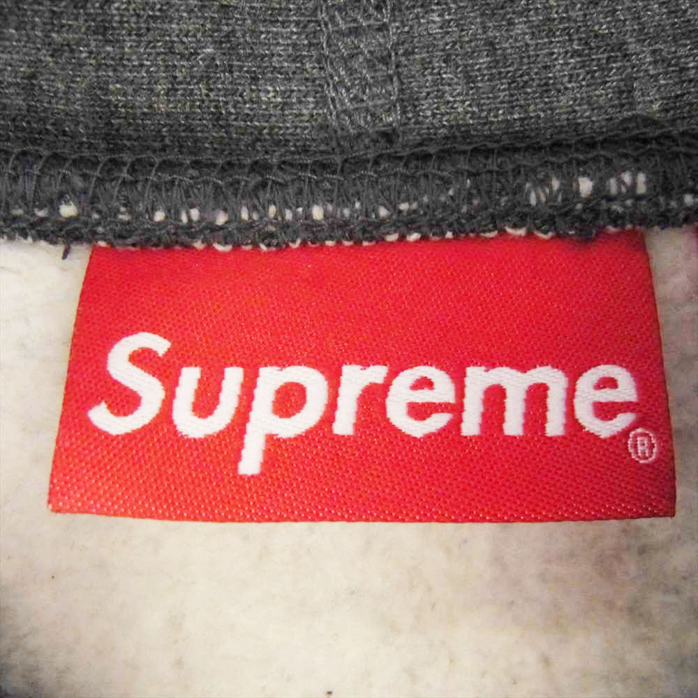 Supreme シュプリーム 21AW Box Logo Hooded Sweatshirt ボックスロゴ フーディ パーカー グレー系 L【中古】