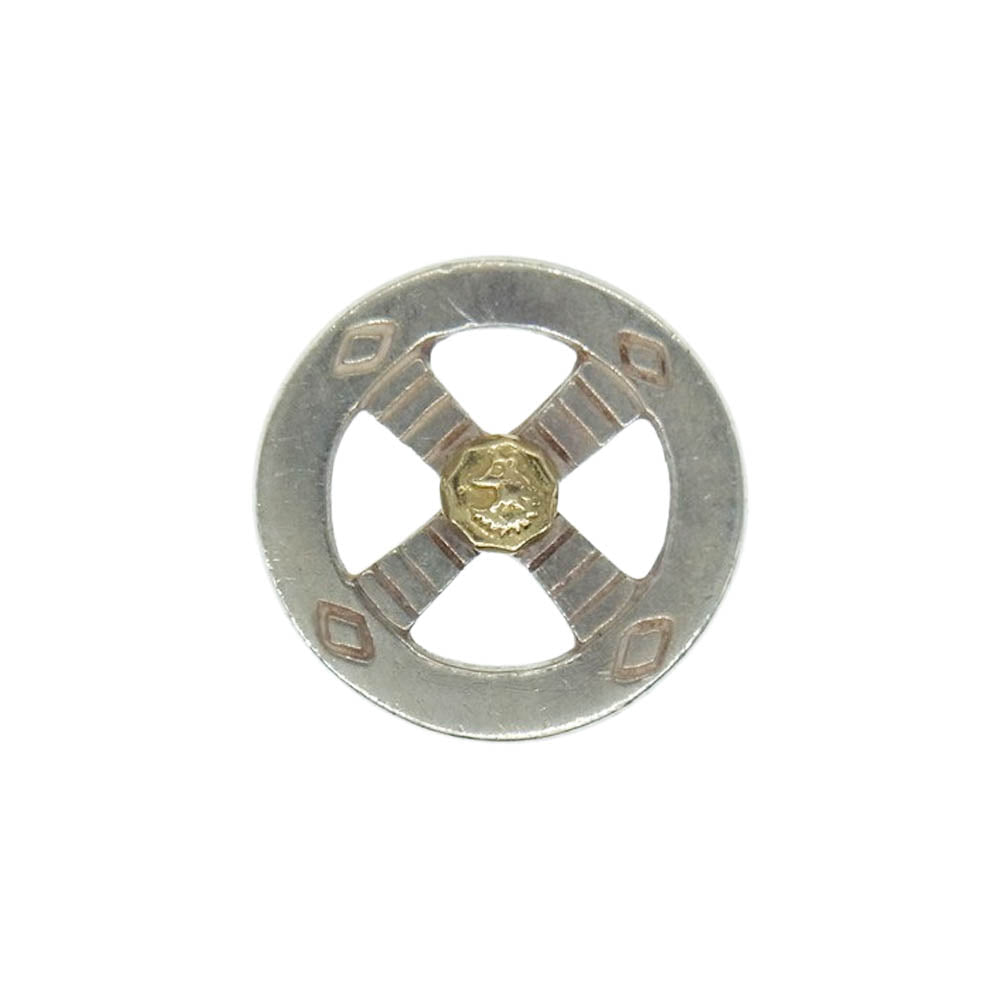 タディ&キング レギュラーホイールSV GPウルフ 金メタル付 メディスンホイール シルバー系【中古】