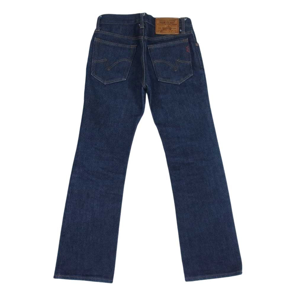 IRON HEART アイアンハート Lot461 21oz EXTRA HEAVY DENIM ブーツカット デニム パンツ インディゴブルー系 28【中古】