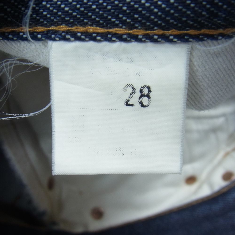 IRON HEART アイアンハート Lot461 21oz EXTRA HEAVY DENIM ブーツカット デニム パンツ インディゴブルー系 28【中古】