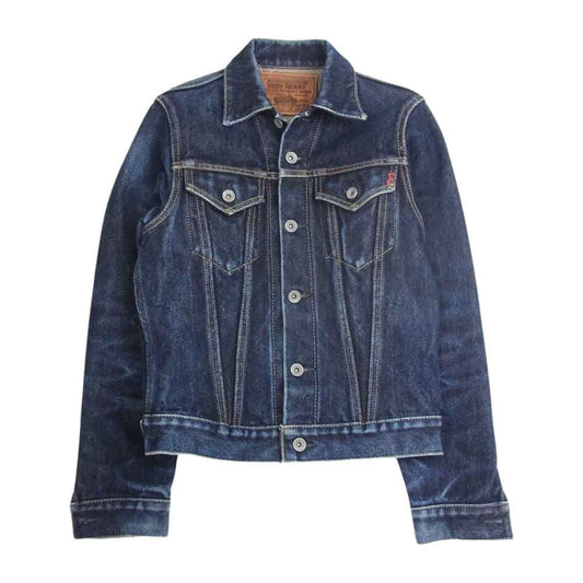IRON HEART アイアンハート Lot 5261 EXTRA HEAVY DENIM デニムジャケット インディゴブルー系 34【中古】