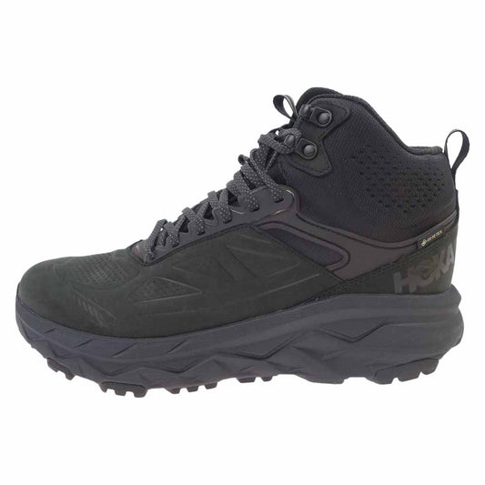 HOKA ONE ONE ホカ オネオネ 1106523 CHALLENGER MID GORE-TEX WIDE チャレンジャー ミッド ゴアテックス スニーカー ブラック系 28cm【美品】【中古】
