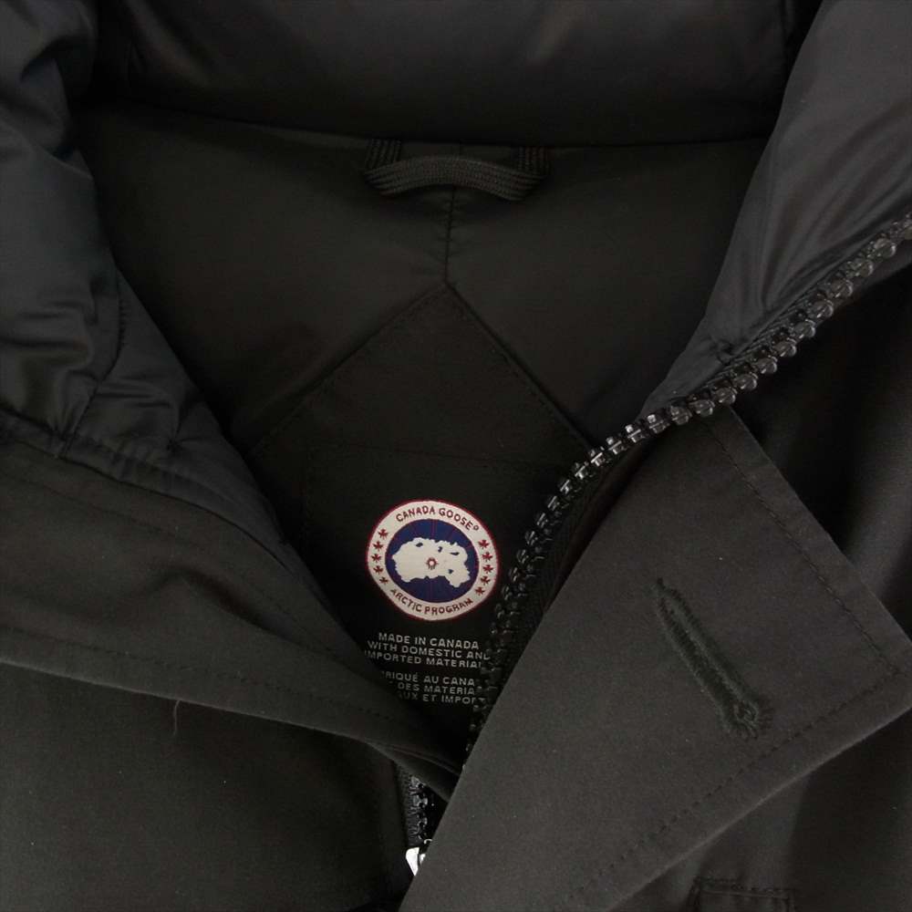 CANADA GOOSE カナダグース 3438JM 国内正規 サザビーリーグ JASPER PARKA ジャスパー パーカ ダウン ジャケット ブラック系 L【中古】