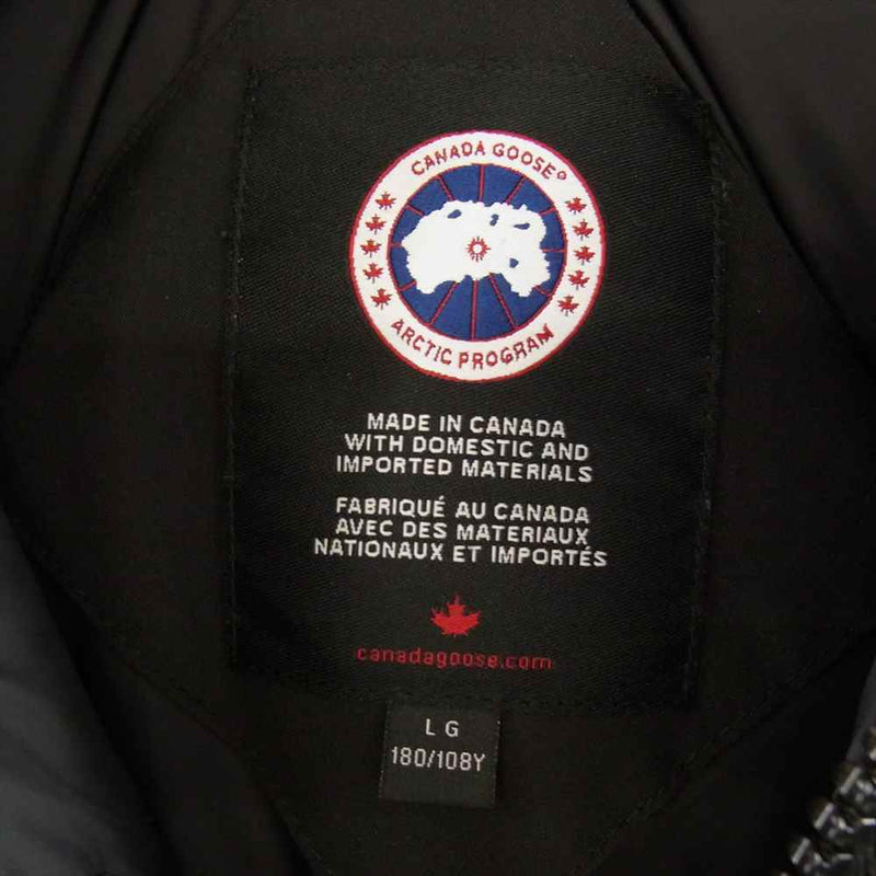 CANADA GOOSE カナダグース 3438JM 国内正規 サザビーリーグ JASPER PARKA ジャスパー パーカ ダウン ジャケット ブラック系 L【中古】