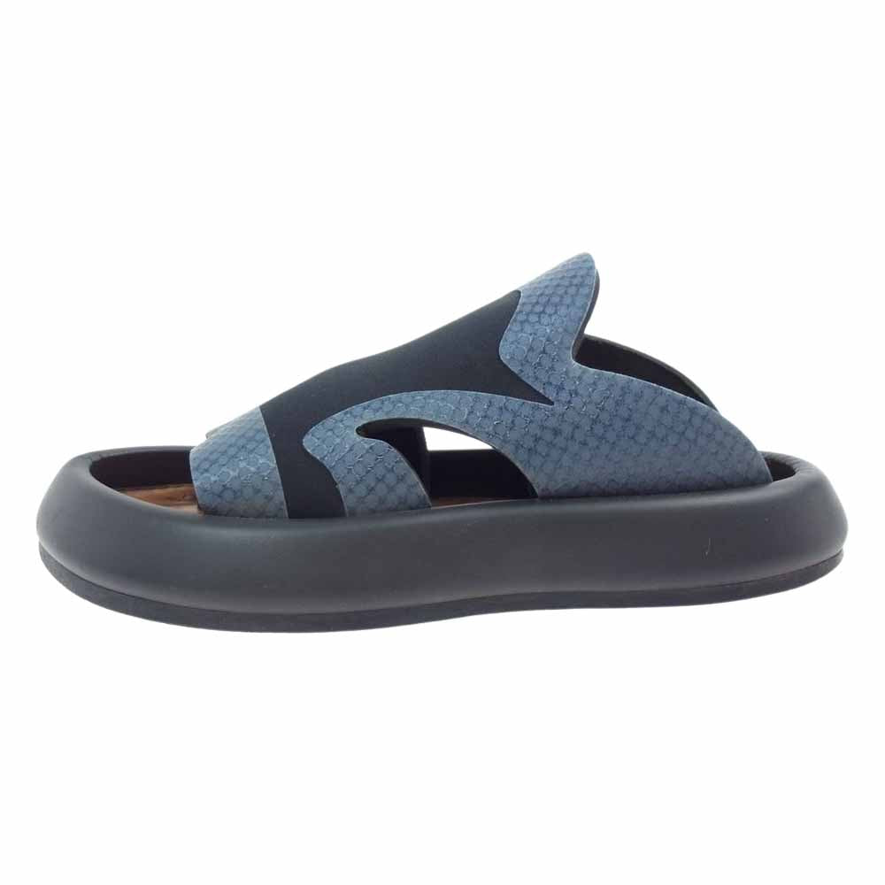 ミドリカワリョウ Ninja Sandal 忍者 サンダル ブラック系 ネイビー系【中古】