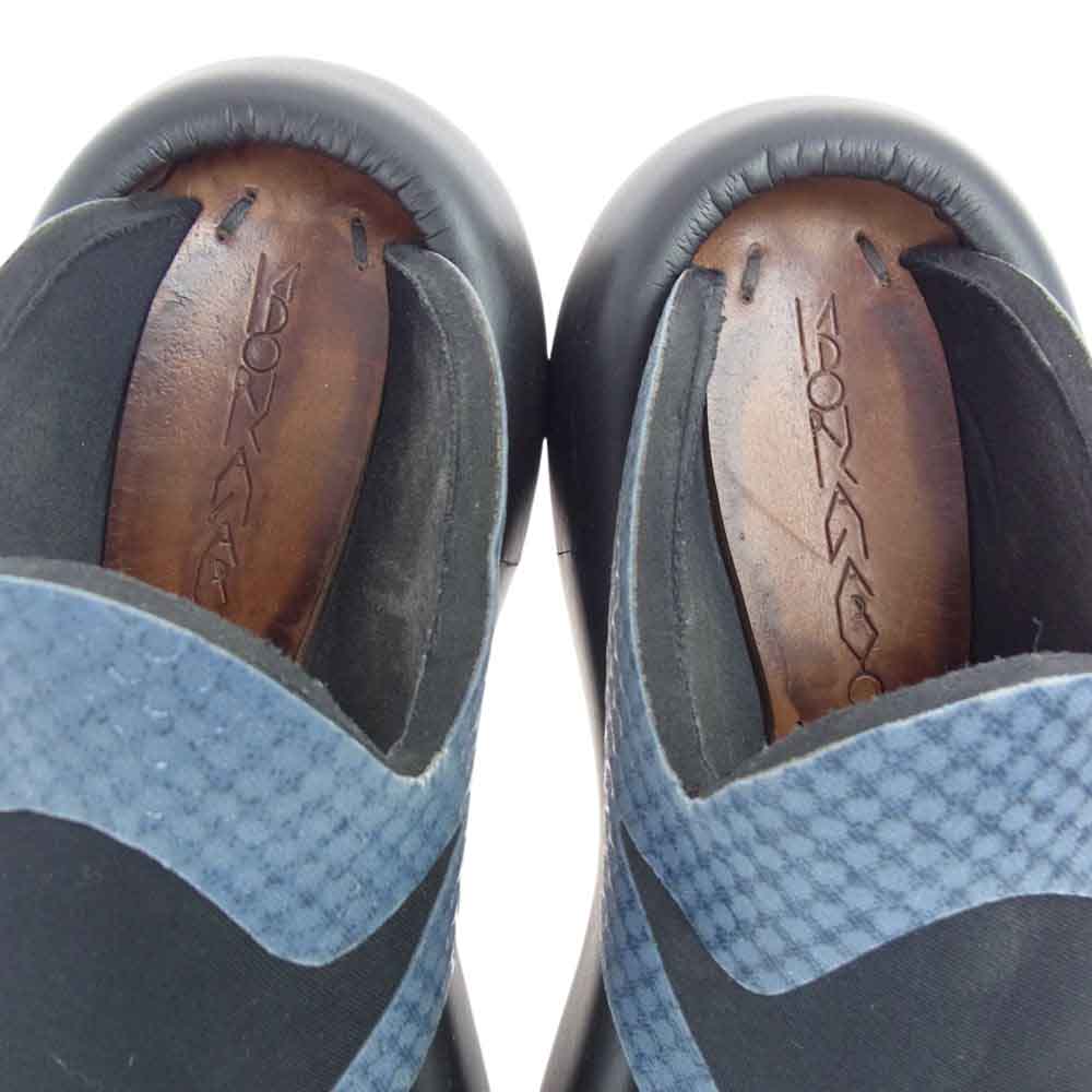 ミドリカワリョウ Ninja Sandal 忍者 サンダル ブラック系 ネイビー系【中古】