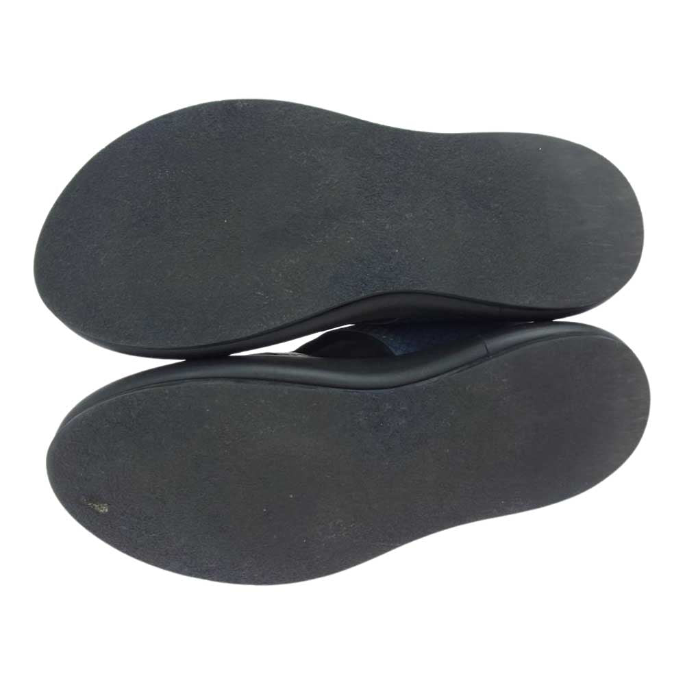 ミドリカワリョウ Ninja Sandal 忍者 サンダル ブラック系 ネイビー系【中古】