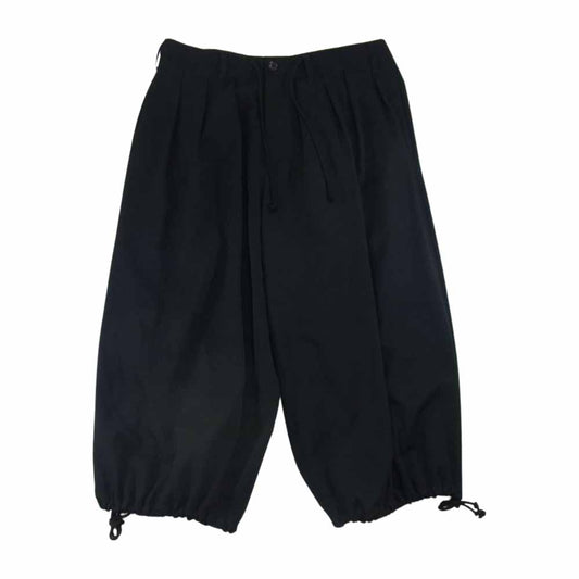 Yohji Yamamoto POUR HOMME ヨウジヤマモトプールオム 18AW HV-P26-100 ウールギャバジン バルーンパンツ ブラック系 2【中古】