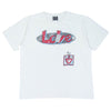 セントマイケル 22SS SM-S22-0000-001 LOVE ショートスリーブ Tシャツ オフホワイト系 L【新古品】【未使用】【中古】