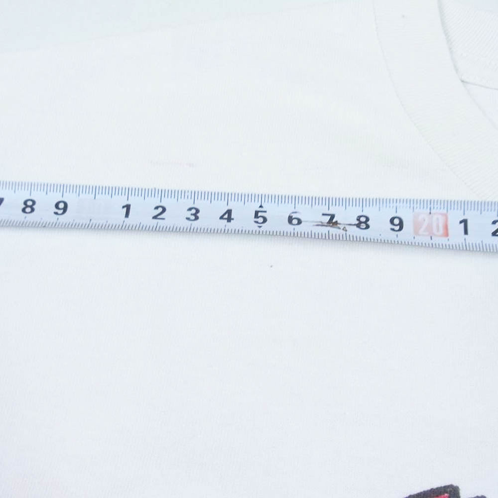 セントマイケル 22SS SM-S22-0000-001 LOVE ショートスリーブ Tシャツ オフホワイト系 L【新古品】【未使用】【中古】