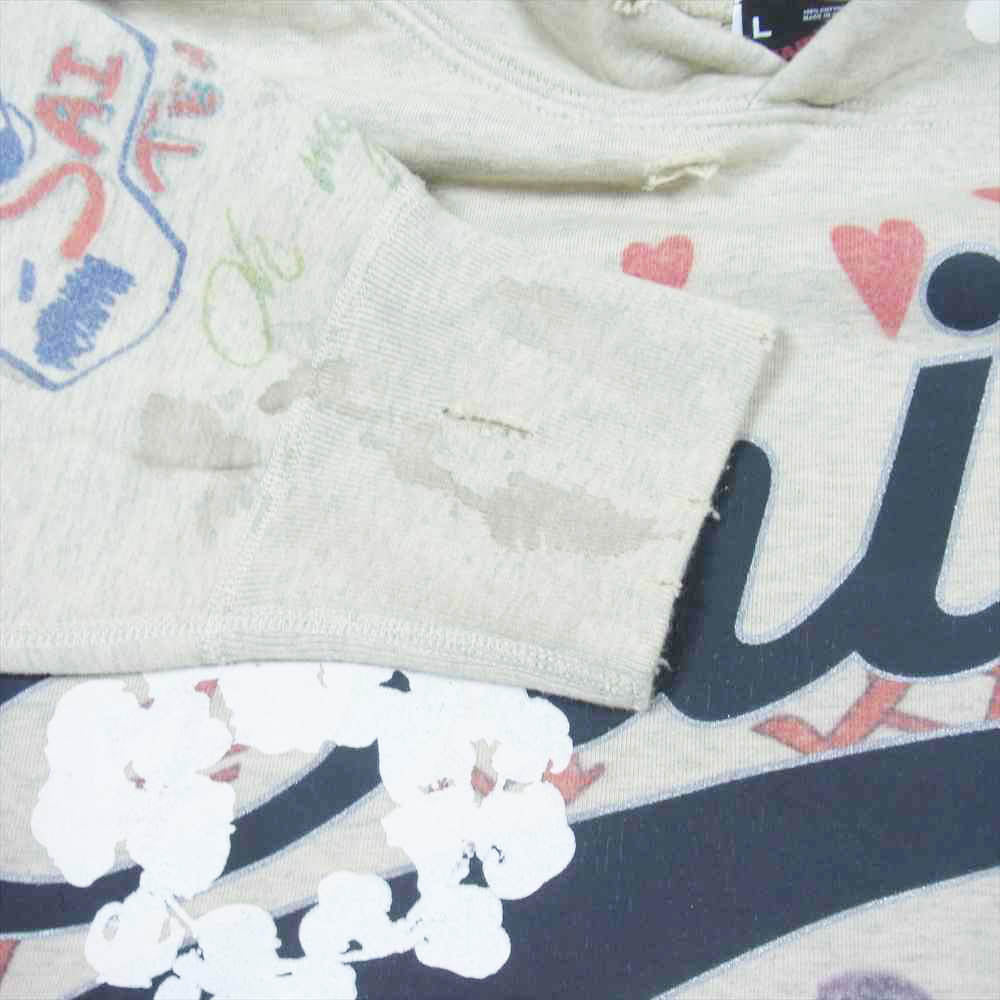 セントマイケル 22SS SM-S22-0000-83 未使用品 DENIM TEARS HOODIE