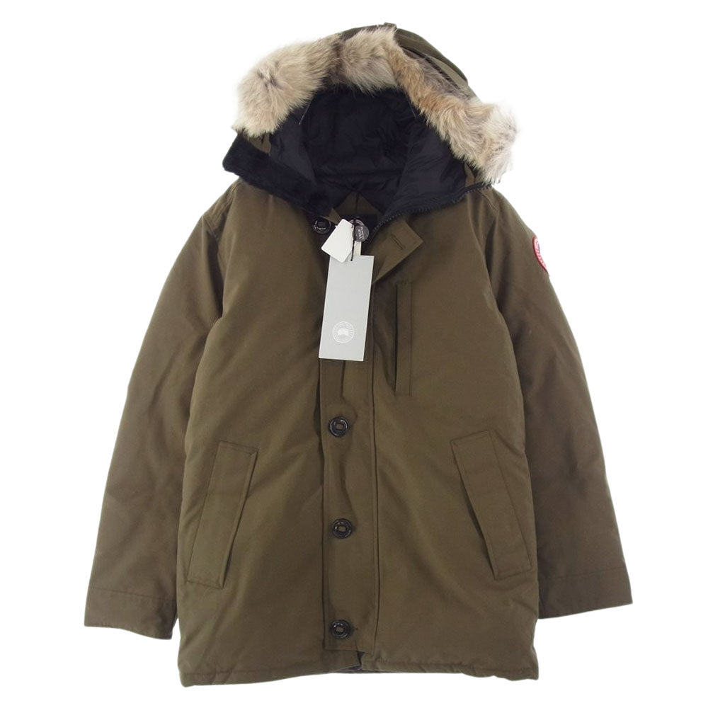 CANADA GOOSE カナダグース 3438JM 国内正規品 サザビーリーグ JASPER PARKA ジャスパー パーカ ダウン ジャケット カーキ系 M【新古品】【未使用】【中古】