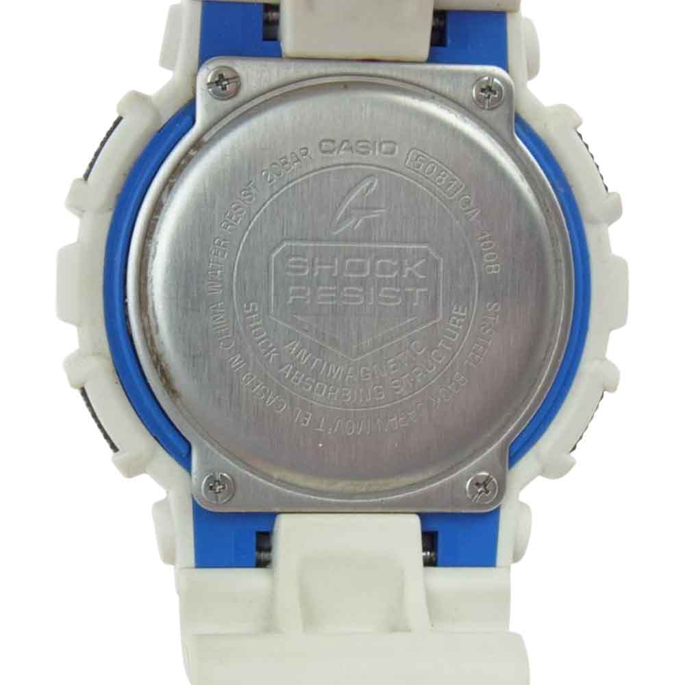 CASIO G-SHOCK カシオ ジーショック GA-100B-７AJF デジアナ  ホワイト系【中古】