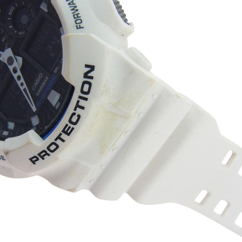 カシオ G-SHOCK 腕時計 デジアナ ホワイト GA-500-7AJF-