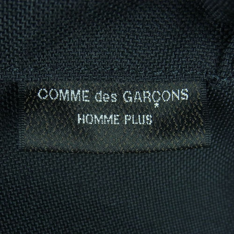 COMME des GARCONS HOMME PLUS コムデギャルソンオムプリュス PZ-K 204 ナイロン デイパック バックパック リュック ブラック系【中古】