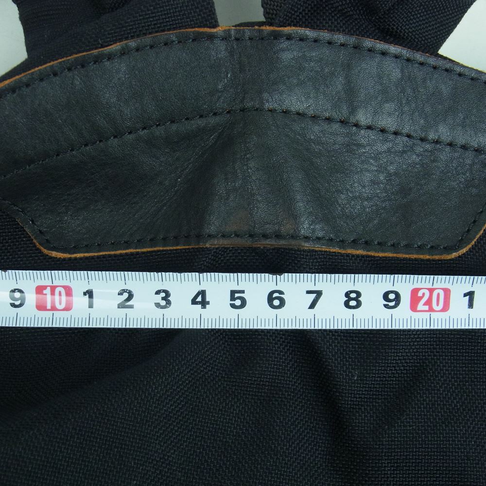 COMME des GARCONS HOMME PLUS コムデギャルソンオムプリュス PZ-K 204 ナイロン デイパック バックパック リュック ブラック系【中古】